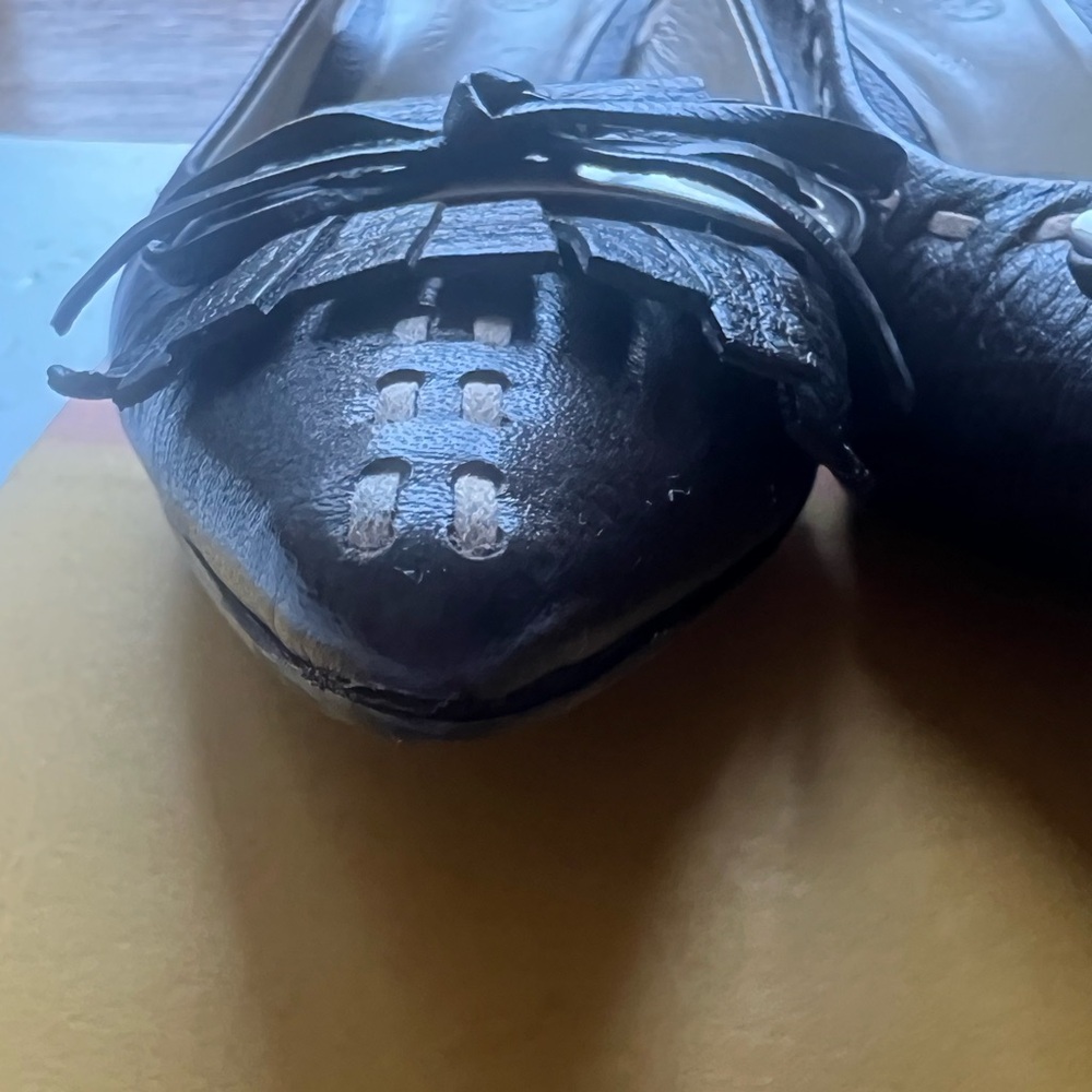 Cole Haan Espresso Bow Slingback Heels - Picture 9 of 11
